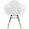 Buy Children's Chair Scandinavian Design - Wooden Legs - Skandiva White 61693 - in the UK