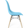 Buy Children's Chair - Scandinavian Design - Wooden Legs - Lumi Light blue 61695 - in the UK