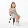 Buy Children Chair - Scandinavian Design - Dark Wooden Legs - Lumi Pink 61699 at MyFaktory