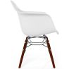 Buy Children's Chair - Scandinavian Design - Dark Wooden Legs - Skandiva White 61703 in the United Kingdom