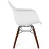 Buy Children Chair - Scandinavian Design - Dark Wooden Legs - Skandiva White 61703 - prices