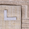 Buy Rug Large Contemporary Modern Design - Beige (160x230 cm) - Lumiere Beige 61713 in the United Kingdom
