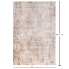 Buy Vintage Oriental Carpet - (200x290 cm) - Caspia Beige 61723 - prices