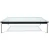 Buy Glass Coffee Table SQUAR - 70cm Steel 13298 at MyFaktory