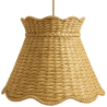 Buy Rattan Ceiling Lamp – Natural Style Pendant Lamp – Sabah Natural 61729 - in the UK