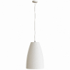 Buy Pendant lamp - Minimalist design - Stone-effect finish - Sinur I White 61738 - in the UK
