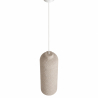 Buy Pendant lamp - Minimalist design - Stone-effect finish, model III - Miris Taupe 61740 home delivery