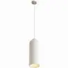 Buy Pendant lamp - Minimalist design - Stone-effect finish - Sinur III White 61740 - prices