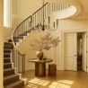 Buy Matte Black Metal Chandelier Style Pendant Lamp – 6 Arms - Lumora Black 61741 - in the UK