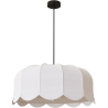 Buy Pendant lamp Beige linen – Natural and timeless style – Drýma Beige 61746 home delivery