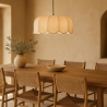 Buy Pendant lamp Beige linen – Natural and timeless style – Drýma Beige 61746 home delivery