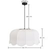 Buy Pendant lamp Beige linen – Natural and timeless style – Drýma Beige 61746 home delivery