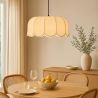 Buy Pendant lamp Beige linen – Natural and timeless style – Drýma Beige 61746 home delivery
