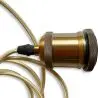 Buy Pendant Lamp Cable in Aged Gold with Adjustable Height - Hylur Gold 61747 - prices