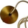 Buy Pendant Lamp Cable in Aged Gold with Adjustable Height - Hylur Gold 61747 at MyFaktory