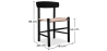Buy L39 Design Dining Chair Black 58399 in the United Kingdom