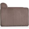 Buy Armchair Upholstered In Velvet Corduroy – Modern Design - Halember Taupe 61755 with a guarantee