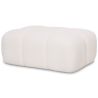 Buy Modular Pouf Upholstered In Bouclé Fabric - Modern Design (93х63) – Compatible With Modular Sofa - Bathy  White 61761 - prices