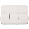 Buy Right Corner Armchair - Upholstered In Bouclé Fabric - Compatible With Modular Sofa - Bathy  White 61762 home delivery