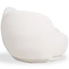 Buy Curved Sofa Upholstered In White Bouclé – Modern And Elegant Design - Boreli White 61756 home delivery
