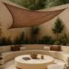 Buy Coconut fiber awning 2x2x2M - 100 % Ecological shade sail Beige 61795 at MyFaktory