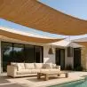 Buy Coconut fiber awning 20x1M - 100 % Natural shade sail Beige 61800 - prices