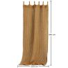 Buy Shade Curtain Awning Coconut Fiber 2.5x2M – 100% Natural Shade Sail Beige 61805 in the United Kingdom