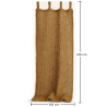 Buy Shade Curtain Awning Coconut Fiber 2.1x1M – 100% Natural Shade Sail Beige 61806 - in the UK