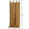 Buy Shade Curtain Awning Coconut Fiber 2.1x1M – 100% Natural Shade Sail Beige 61806 - prices