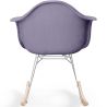 Buy Rocking Chair Modern Fabric Upholstered – Nordic Style - Skandiva  Pastel Purple 61813 - in the UK