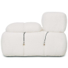Buy Modular Sofa Chaise Longue Upholstered in Bouclé Fabric - 4/5 seats - Bathy White 61824 with a guarantee