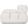 Buy Modular Sofa Chaise Longue Upholstered in Bouclé Fabric - 4/5 seats - Bathy White 61824 with a guarantee