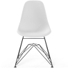 Buy Dining Chair with Metal Legs – Modern Design – Brielle  White 61833 - in the UK