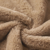 Buy Armchair with Ottoman Upholstered – Soft Fabric – Calera Chocolate 61837 in the United Kingdom
