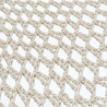 Buy Awning 2x2x2M Macramé - 100 % Natural shade sail Natural 61847 at MyFaktory
