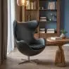Buy Bold Chair - Faux Leather Black 13413 - in the UK