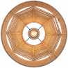 Buy Pendant Light Natural Rope and Metal – Boho Style – Handcrafted Design – Marlen Natural 61877 - in the UK