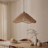 Buy Pendant Lamp Natural Rope Boho Style – Handcrafted Natural Fiber Lampshade - Cuna Natural 61878 - prices