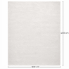 Buy Rug Velvet (300x400cm) – Elegant and Modern Design – Hobs  White 61828 home delivery