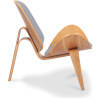 Buy Designer armchair - Scandinavian armchair - Fabric upholstery - Luna Light grey 16773 in the United Kingdom