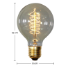 Buy Edison Spiral filaments Bulb Transparent 50779 at MyFaktory