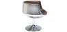 Buy Aviator Brandy chair - Aged effect microfiber imitation leather Brown 26716 in the United Kingdom
