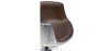 Buy Aviator Brandy chair - Aged effect microfiber imitation leather Brown 26716 home delivery