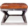 Buy Padded Bench Churchill Lounge - Premium Leather Light brown 48383 at MyFaktory