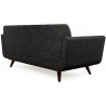 Buy Scandinavian design Milton Sofa (2 seats) - Fabric Black 55628 in the United Kingdom