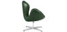 Buy Swin Chair - Faux Leather Green 13663 home delivery