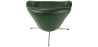 Buy Swin Chair - Faux Leather Green 13663 - in the UK