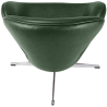 Buy Swin Chair - Faux Leather Green 13663 home delivery