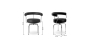 Buy SQUAR Swivel Chair - Faux Leather Black 13155 with a guarantee