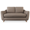 Buy Gustavo scandinavian style Sofa - Fabric Brown 58242 - in the UK
